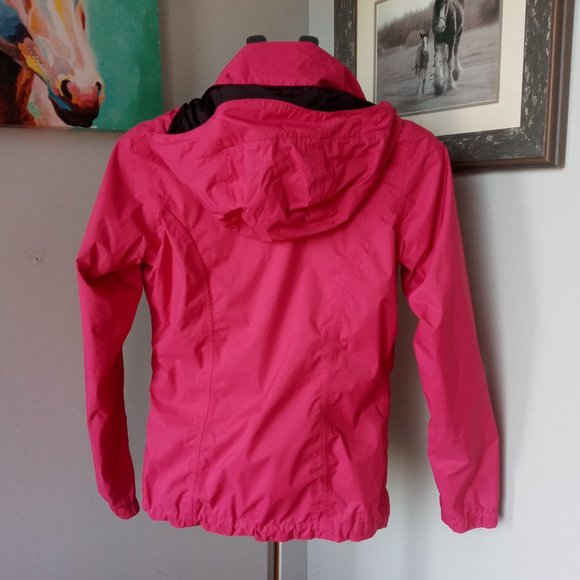 The North face hyvent Fuchsia lightweight waterproof jacket Size XS - Picture 2 of 9